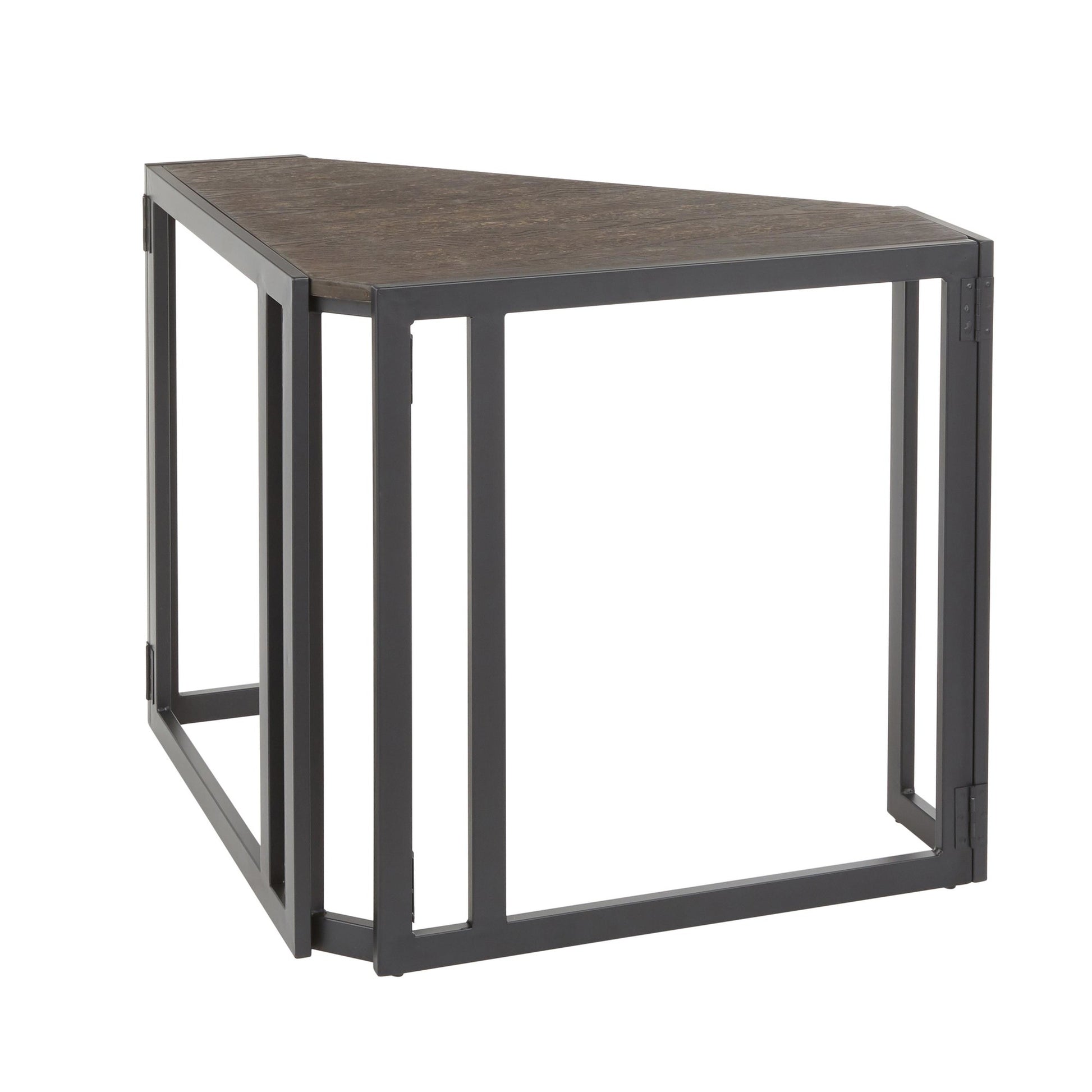 Roman Corner Desk By LumiSource - OFD-CROMAN BKES | Desks | Modishstore - 5