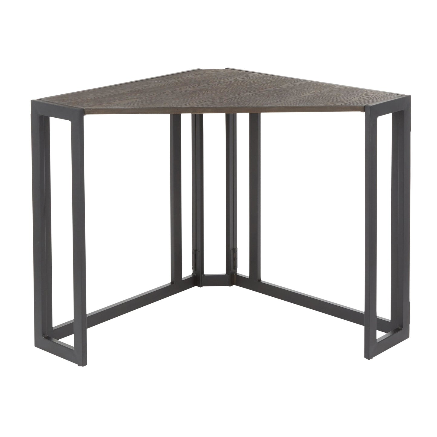 Roman Corner Desk By LumiSource - OFD-CROMAN BKES | Desks | Modishstore - 9
