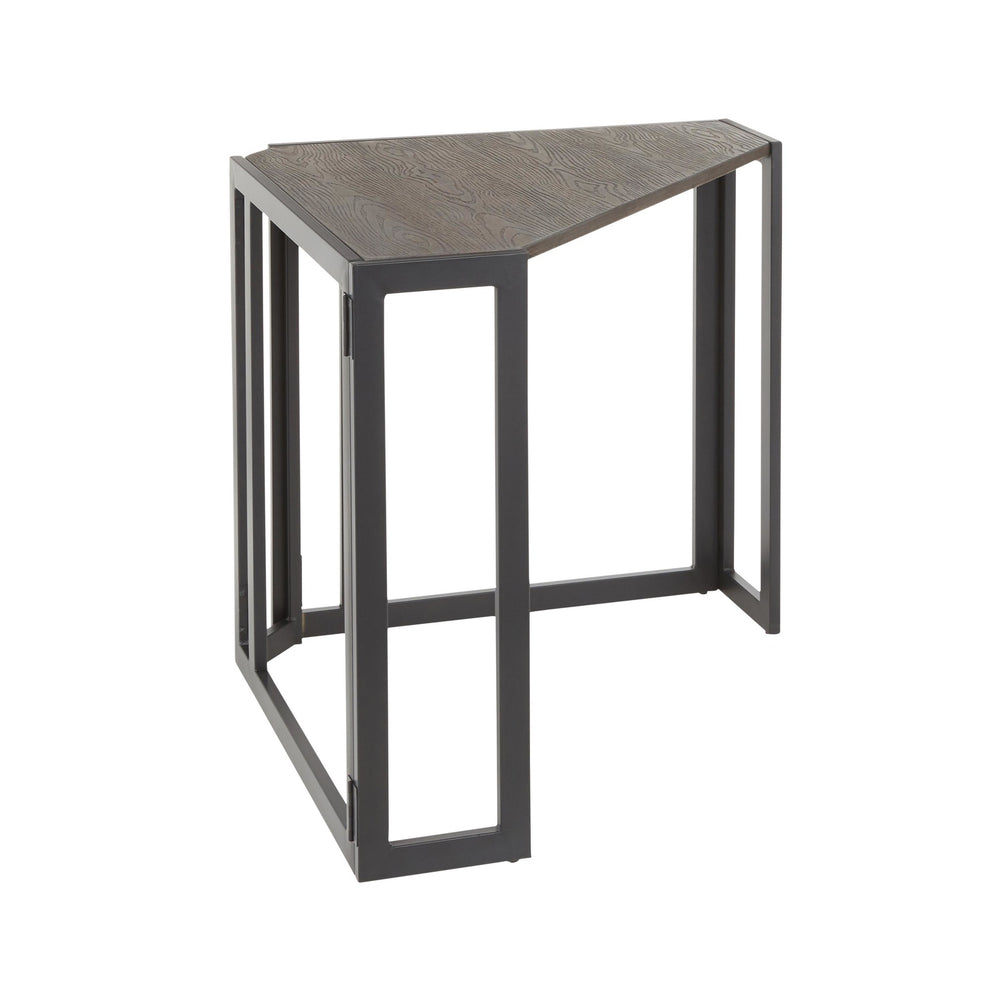Roman Corner Desk By LumiSource - OFD-CROMAN BKES | Desks | Modishstore - 4