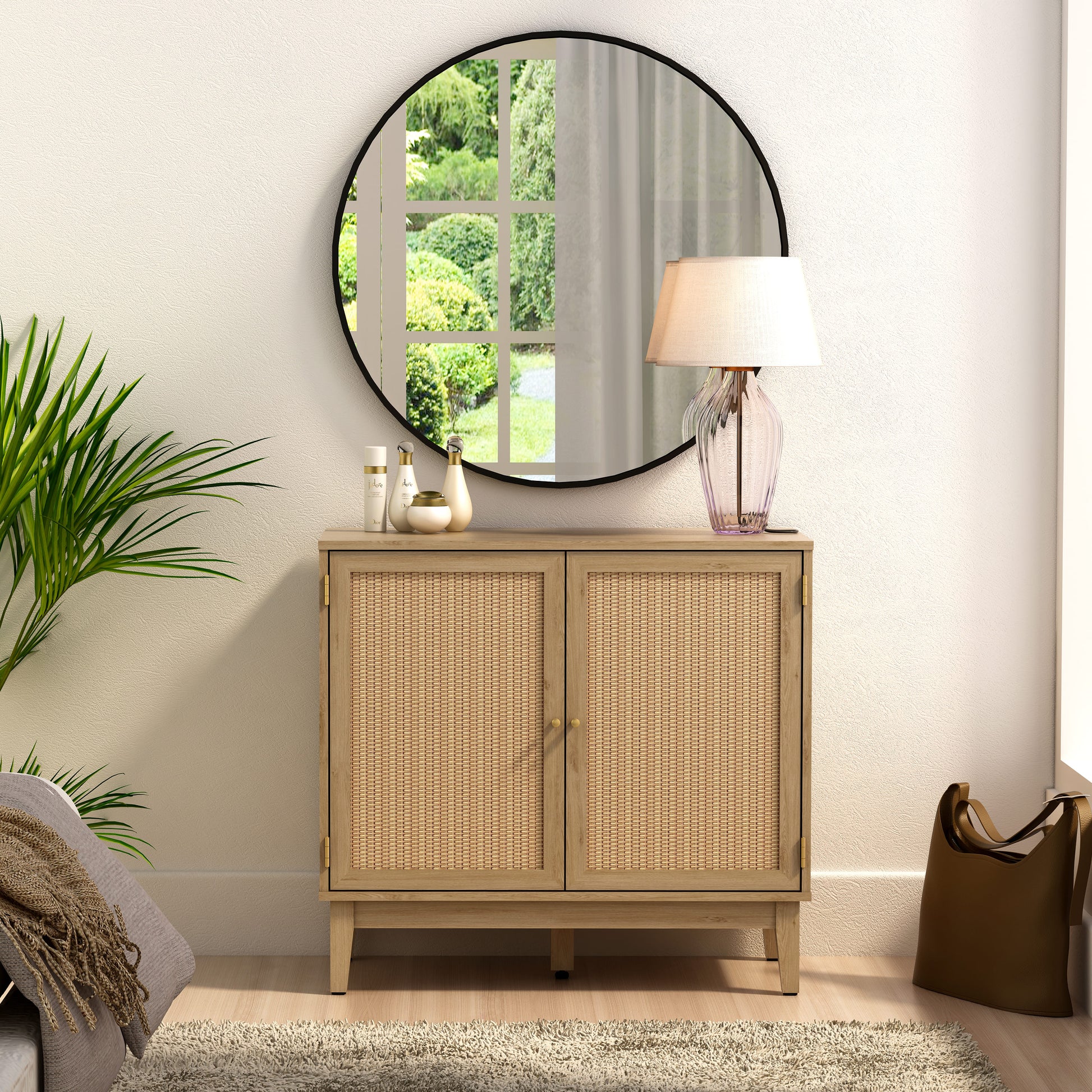 Bodrum 31" Tall - 2 Door Accent Cabinet By Anderson Teak | Cabinets | Modishstore