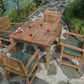 Montage 42" Square Table By Anderson Teak | Outdoor Tables | Modishstore - 2