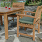 Montage 42" Square Table By Anderson Teak | Outdoor Tables | Modishstore - 3