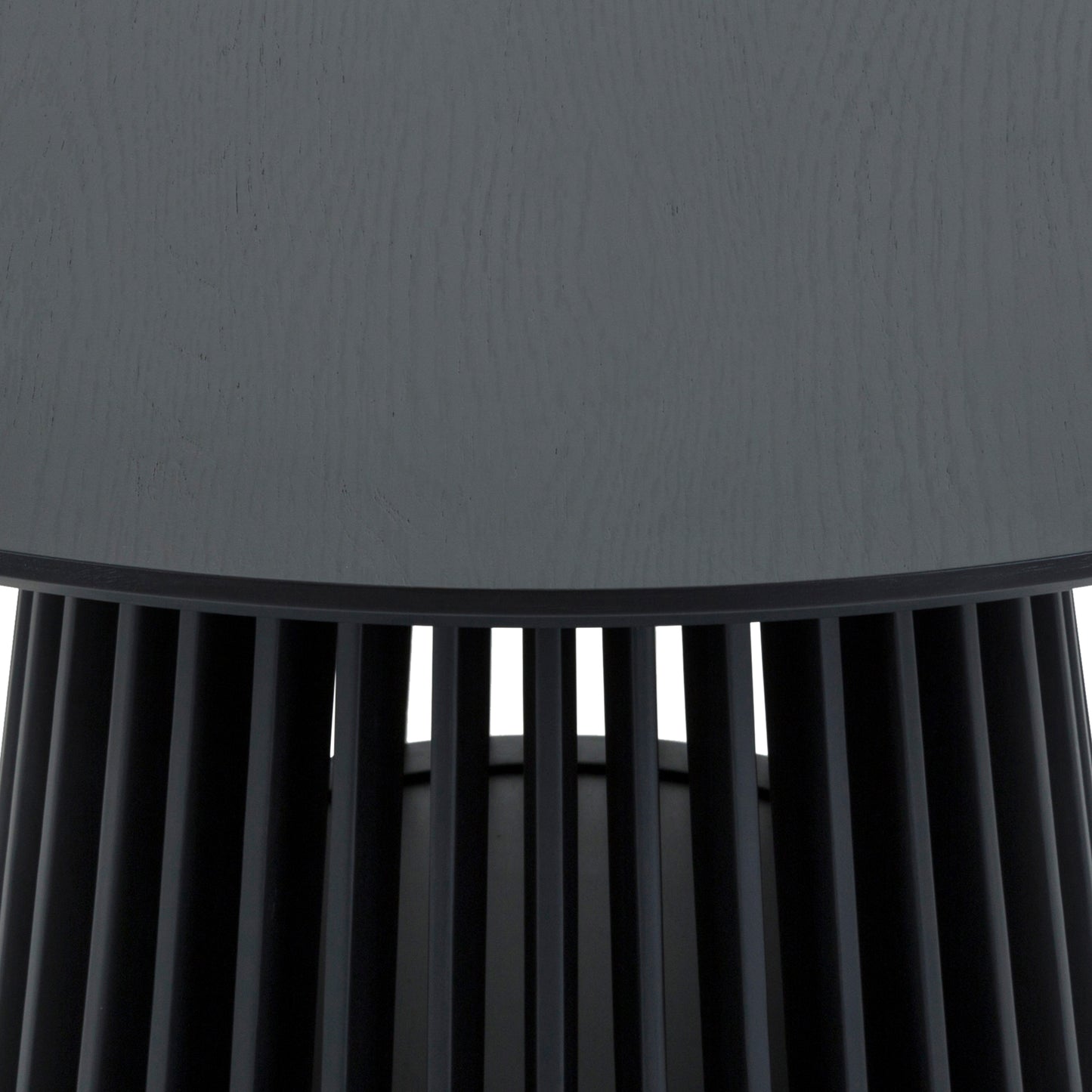 Pasadena Echo 7 Piece Oval Dining Set in Black Oak Finish with Walnut Finish Chairs By Armen Living | Dining Sets | Modishstore - 9