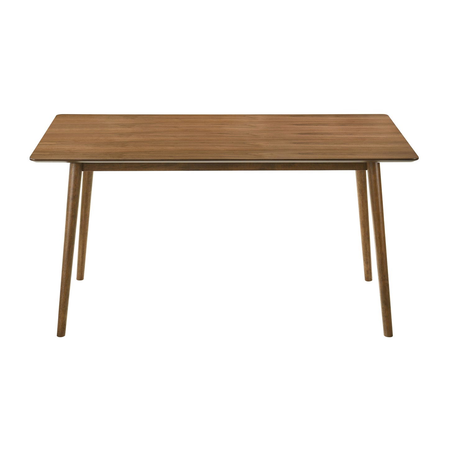 Westmont Santana 5 Piece Walnut Wood Dining Table Set with Blue Fabric By Armen Living | Dining Sets | Modishstore - 28