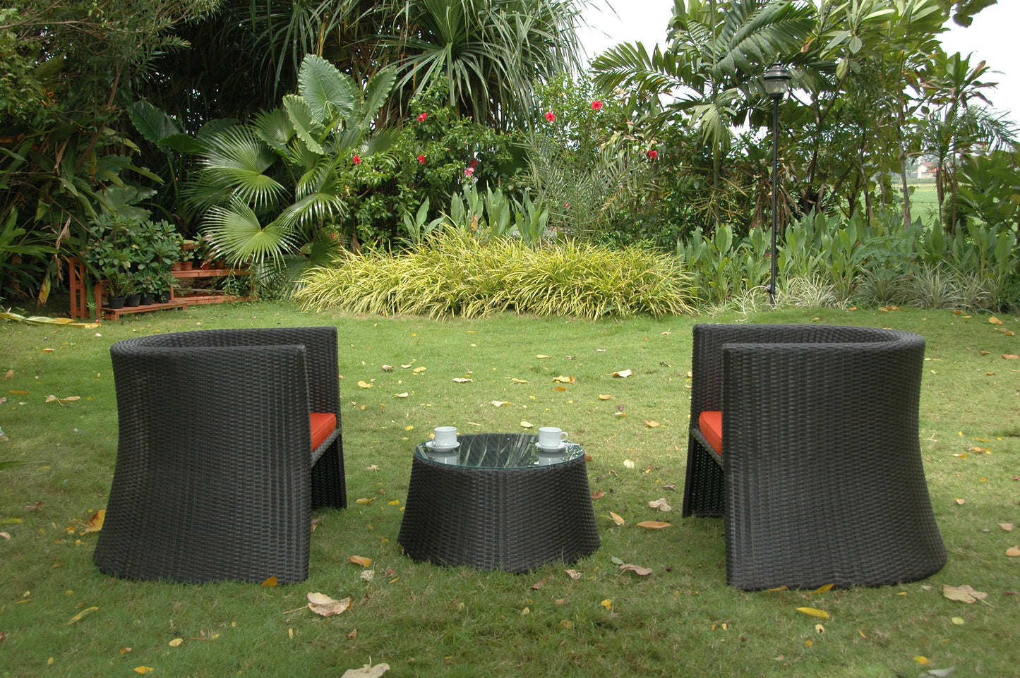 Milano 3-Pieces Dining Set By Anderson Teak | Outdoor Dining Sets | Modishstore - 3