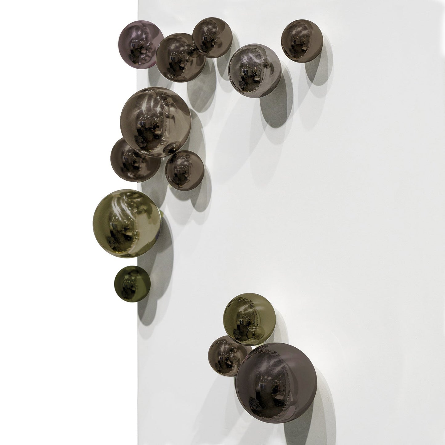 Wall Play™: Orb, Mica Gloss, Set/10 By Gold Leaf | Wall Art | Modishstore - 3