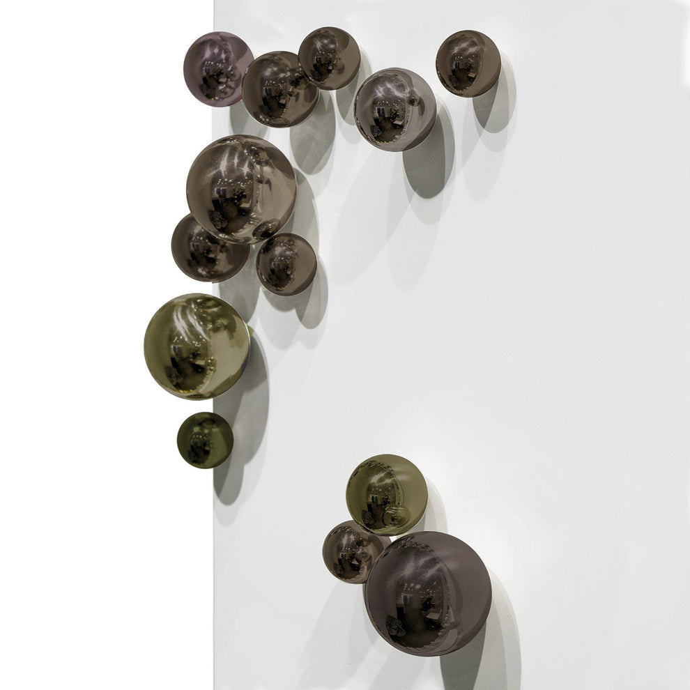 Wall Play™: Orb, Mica Gloss, Set/10 By Gold Leaf | Wall Art | Modishstore - 3