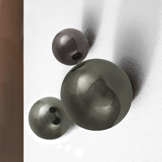 Wall Play™: Orb, Mica Gloss, Set/10 By Gold Leaf | Wall Art | Modishstore - 1