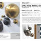 Wall Play™: Orb, Mica Matte, Set/10 By Gold Leaf | Wall Art | Modishstore - 9