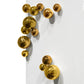 Wall Play™: Orb, Gold Gloss, Set/10 By Gold Leaf | Wall Art | Modishstore - 2
