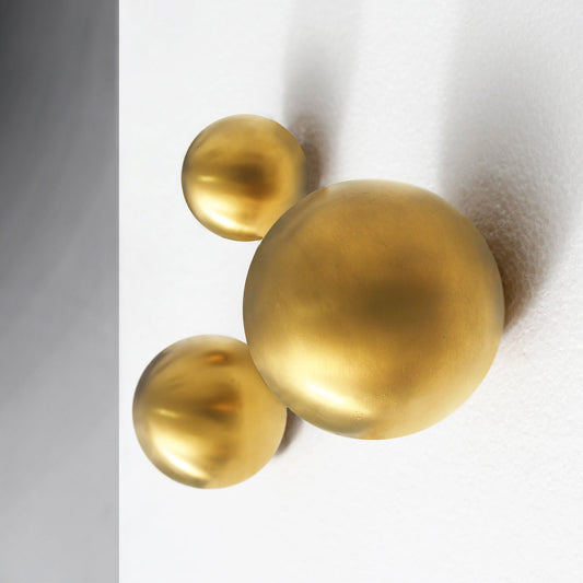Wall Play™: Orb, Gold Matte, Set/10 By Gold Leaf | Wall Art | Modishstore - 1