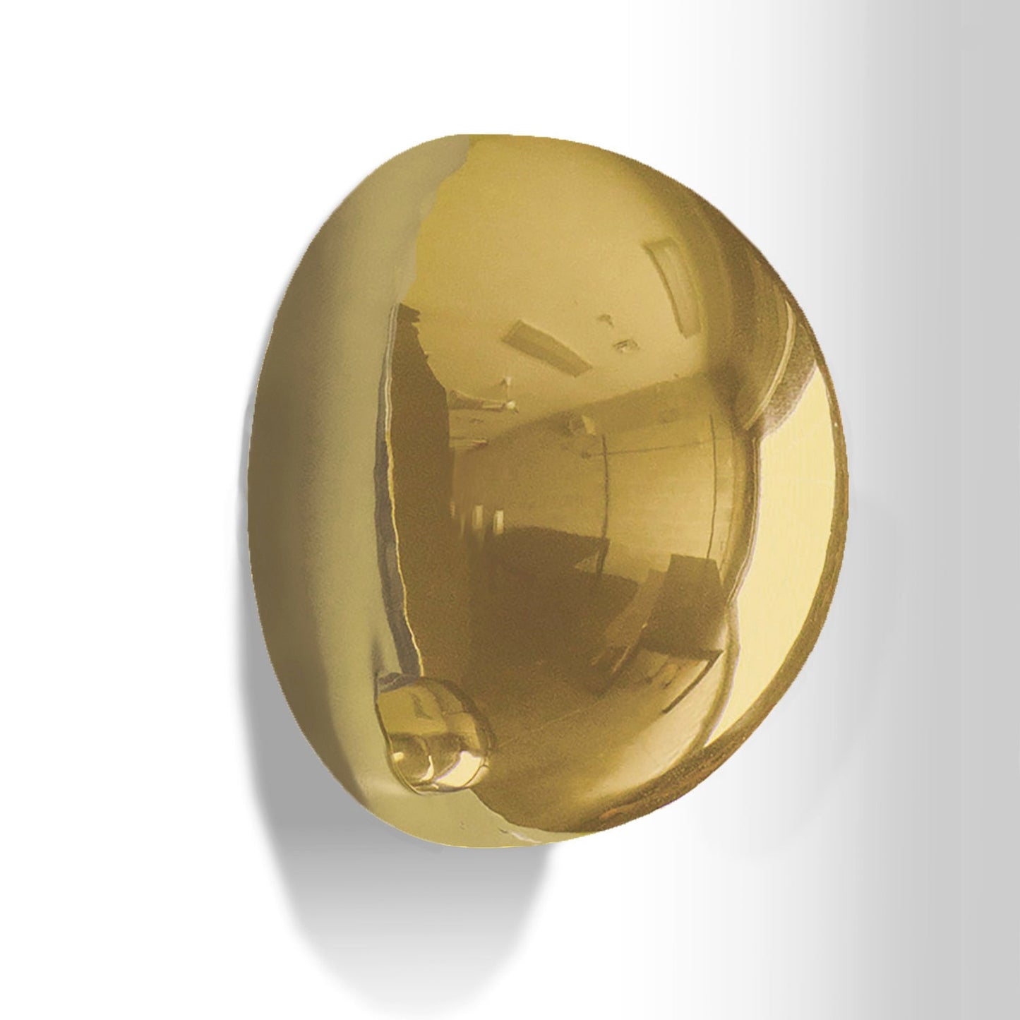 Half Ball 10"D, Gold Gloss By Gold Leaf | Wall Art | Modishstore - 2