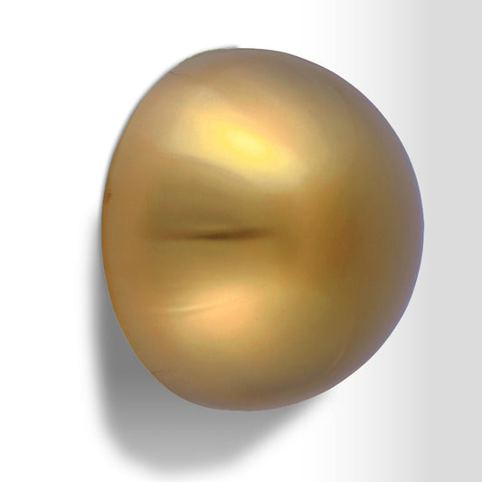 Half Ball 10"D, Gold Matte By Gold Leaf | Wall Art | Modishstore - 1
