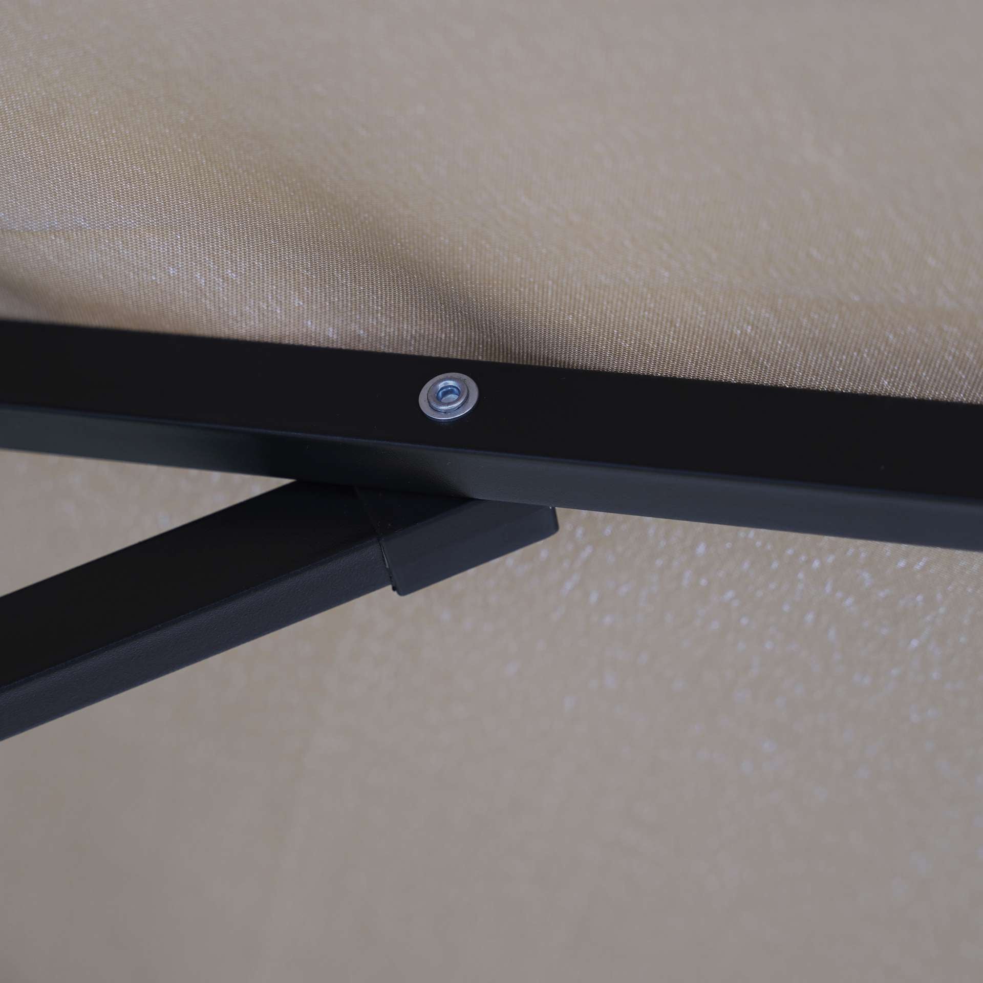 LeisureMod Sierra Modern 9 ft Steel Market Patio Umbrella With Solar Powerd LED & Tilt | Umbrellas | Modishstore - 9