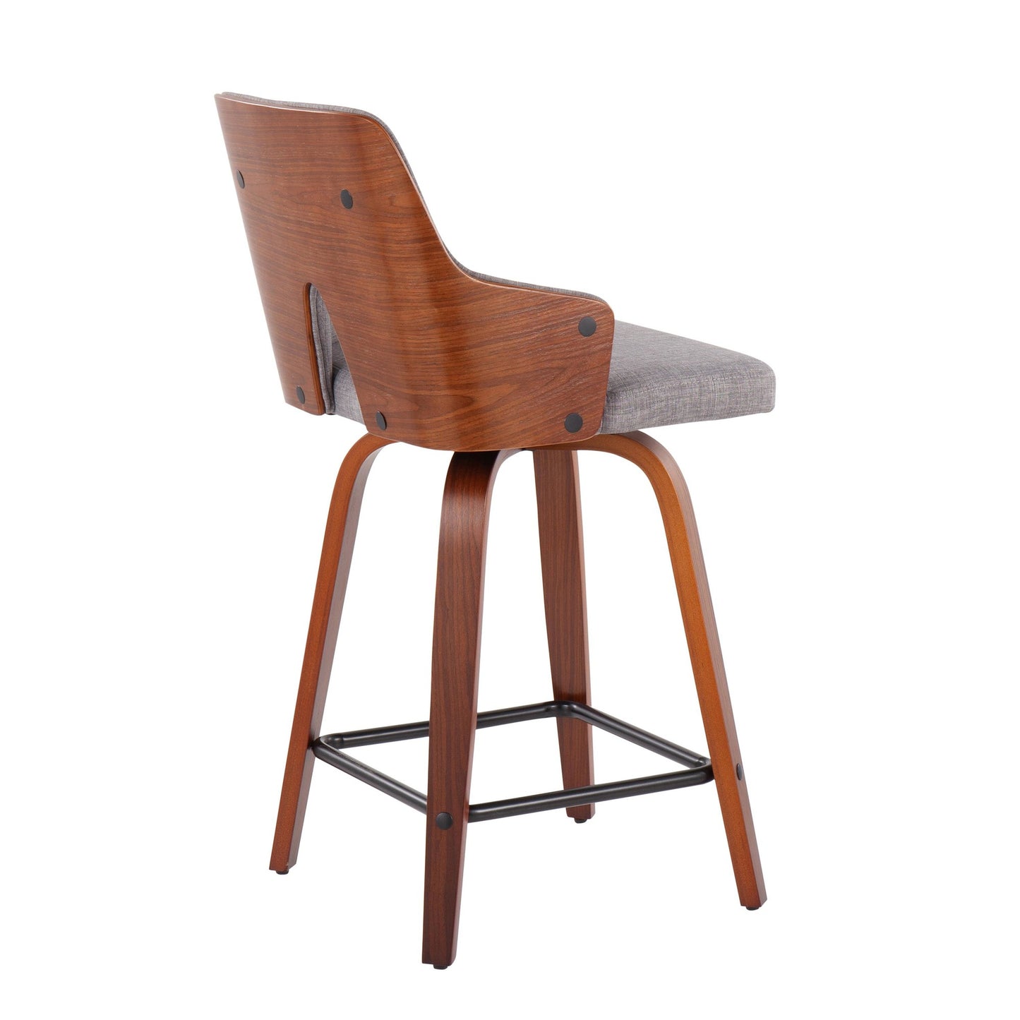 Stella Counter Stool - Set of 2 By LumiSource - B24-STELLA WLLGY2 | Counter Stools | Modishstore - 4
