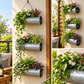 Cera Metal 3 Tiered Hanging Planter/Wall Planter