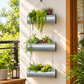 Cera Metal 3 Tiered Hanging Planter/Wall Planter