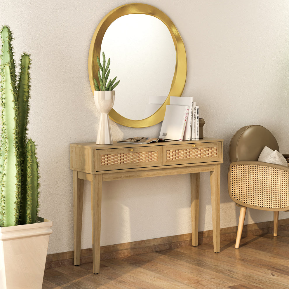 Bodrum 43" Console Table By Anderson Teak | Console Tables | Modishstore - 2