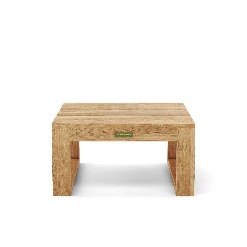 Straight Side Table By Anderson Teak | Outdoor Tables | Modishstore - 2