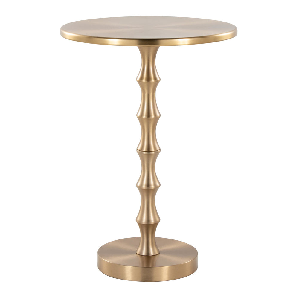 Bora 26.75" Metal Accent Table By LumiSource - TBS27-BORA AU | Accent Tables | Modishstore - 3