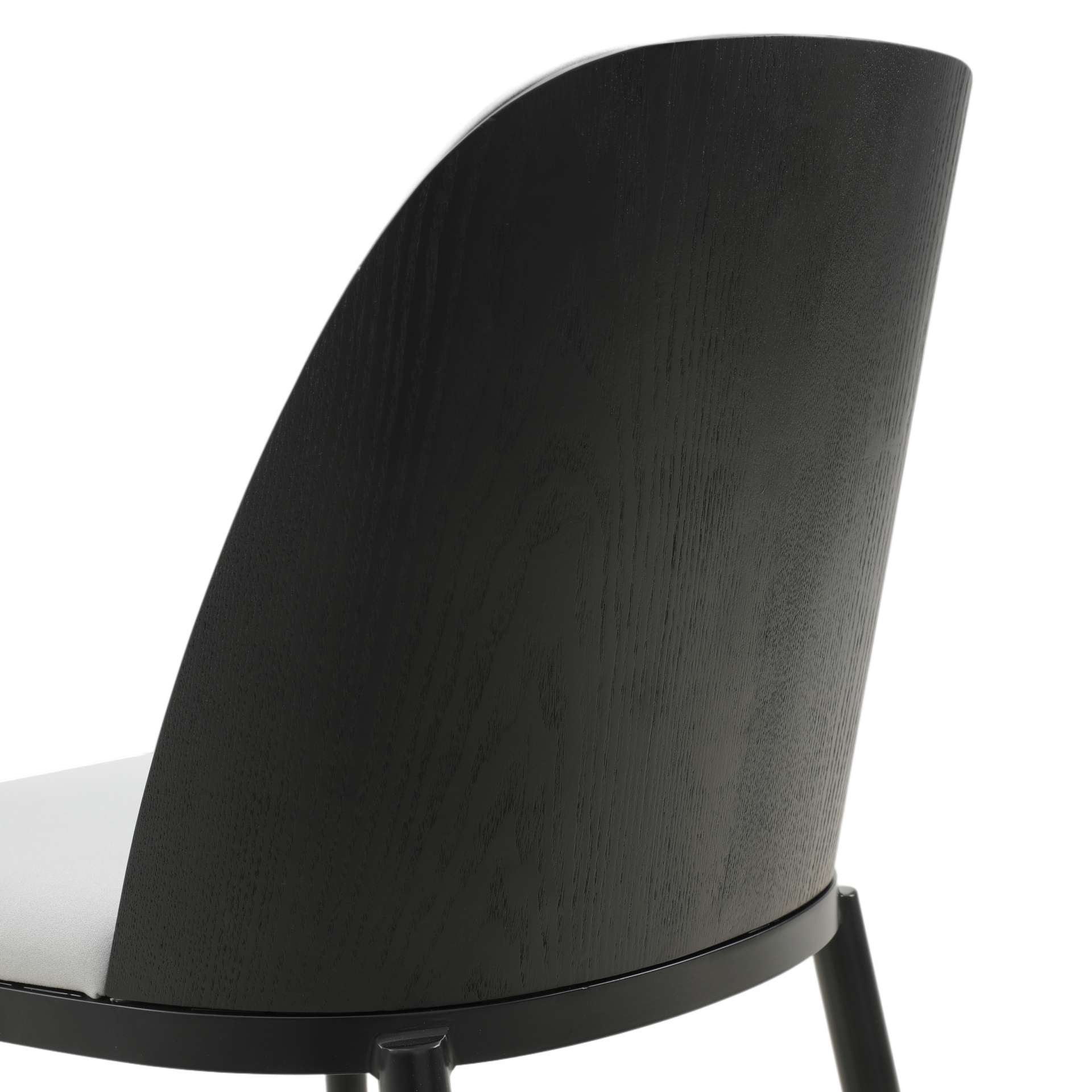 LeisureMod Tule Mid-Century Modern Dining Side Chair with Velvet Seat - TCBL18BU | Dining Chairs | Modishstore - 11