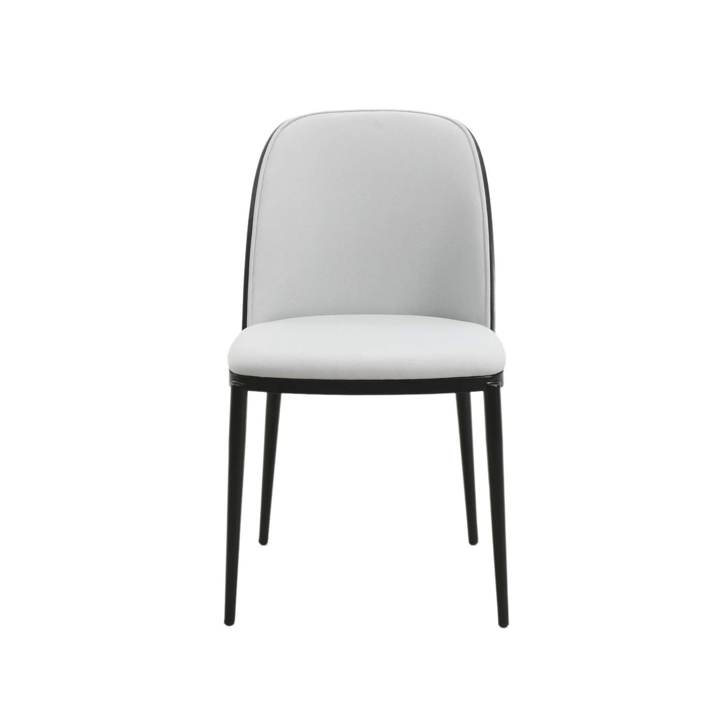 LeisureMod Tule Mid-Century Modern Dining Side Chair with Velvet Seat - TCBL18BU | Dining Chairs | Modishstore - 5