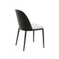 LeisureMod Tule Mid-Century Modern Dining Side Chair with Velvet Seat - TCBL18BU | Dining Chairs | Modishstore - 7