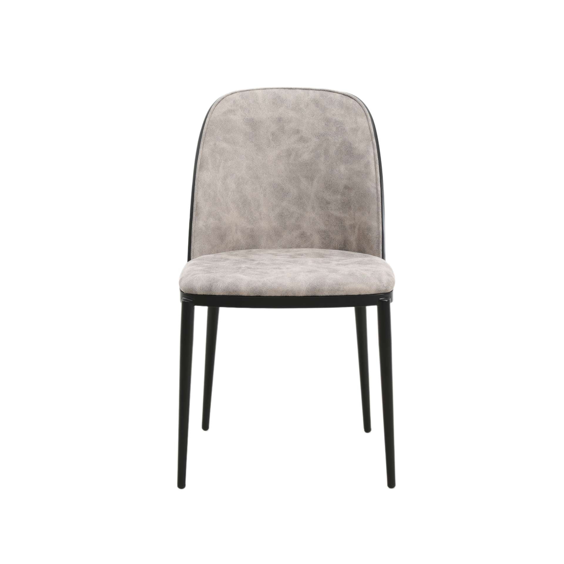 LeisureMod Tule Mid-Century Modern Dining Side Chair with Velvet Seat - TCBL18BU | Dining Chairs | Modishstore - 16