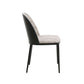 LeisureMod Tule Mid-Century Modern Dining Side Chair with Velvet Seat - TCBL18BU | Dining Chairs | Modishstore - 17