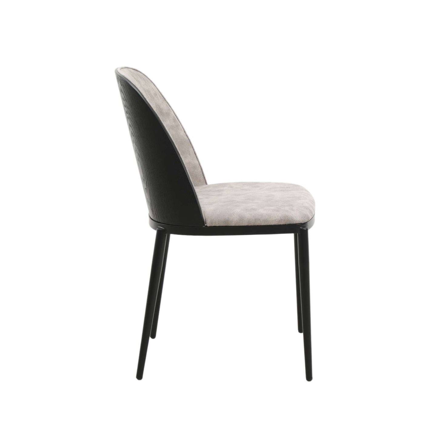 LeisureMod Tule Mid-Century Modern Dining Side Chair with Velvet Seat - TCBL18BU | Dining Chairs | Modishstore - 17