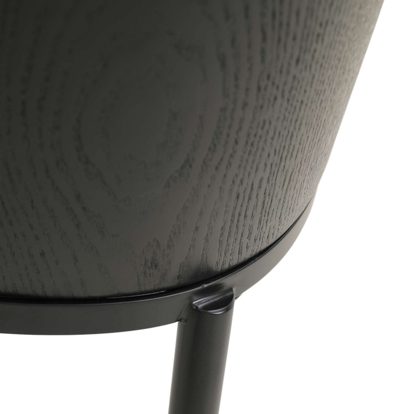 LeisureMod Tule Mid-Century Modern Dining Side Chair with Velvet Seat - TCBL18BU | Dining Chairs | Modishstore - 20