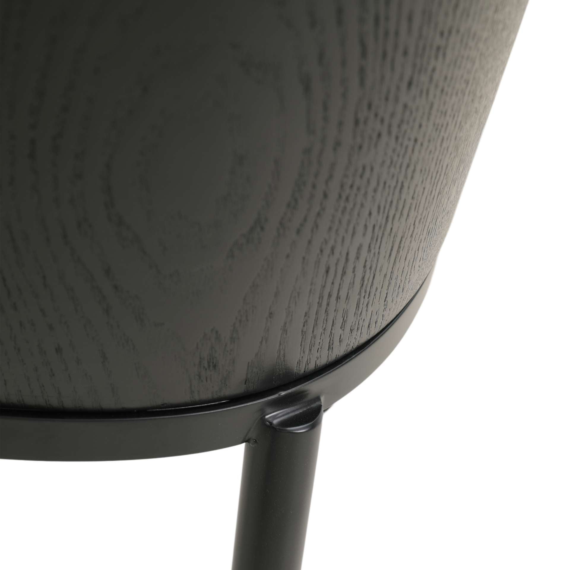 LeisureMod Tule Mid-Century Modern Dining Side Chair with Velvet Seat - TCBL18BU | Dining Chairs | Modishstore - 20