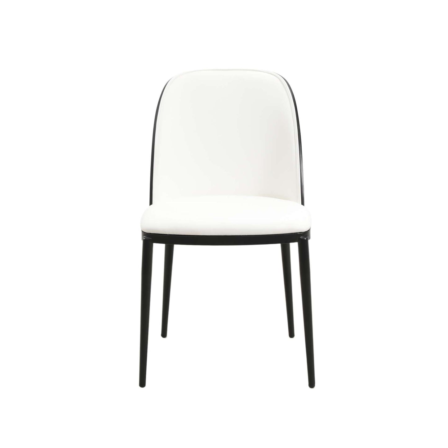 LeisureMod Tule Mid-Century Modern Dining Side Chair with Velvet Seat - TCBL18BU | Dining Chairs | Modishstore - 32