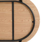 LeisureMod Tule Modern 71" Oval Dining Table with MDF Top and Black Steel Legs | Dining Tables | Modishstore - 22