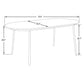 LeisureMod Tule Modern 71" Oval Dining Table with MDF Top and Black Steel Legs | Dining Tables | Modishstore - 23