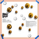 Template Kit - TERRA Orb, ~24"x24" By Gold Leaf