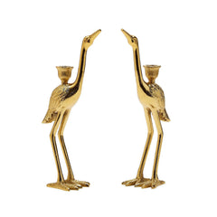 Crane Candle Holder Set Of 8 By Tozai Home