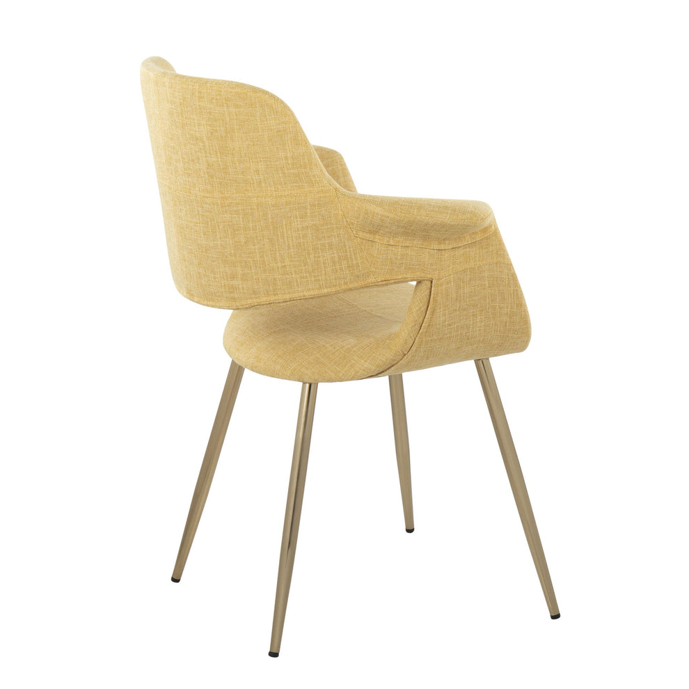 Vintage Flair Chair - Set of 2 Cream By LumiSource | Dining Chairs | Modishstore - 19