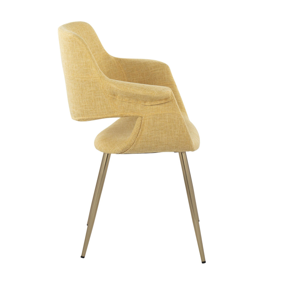 Vintage Flair Chair - Set of 2 Cream By LumiSource | Dining Chairs | Modishstore - 18
