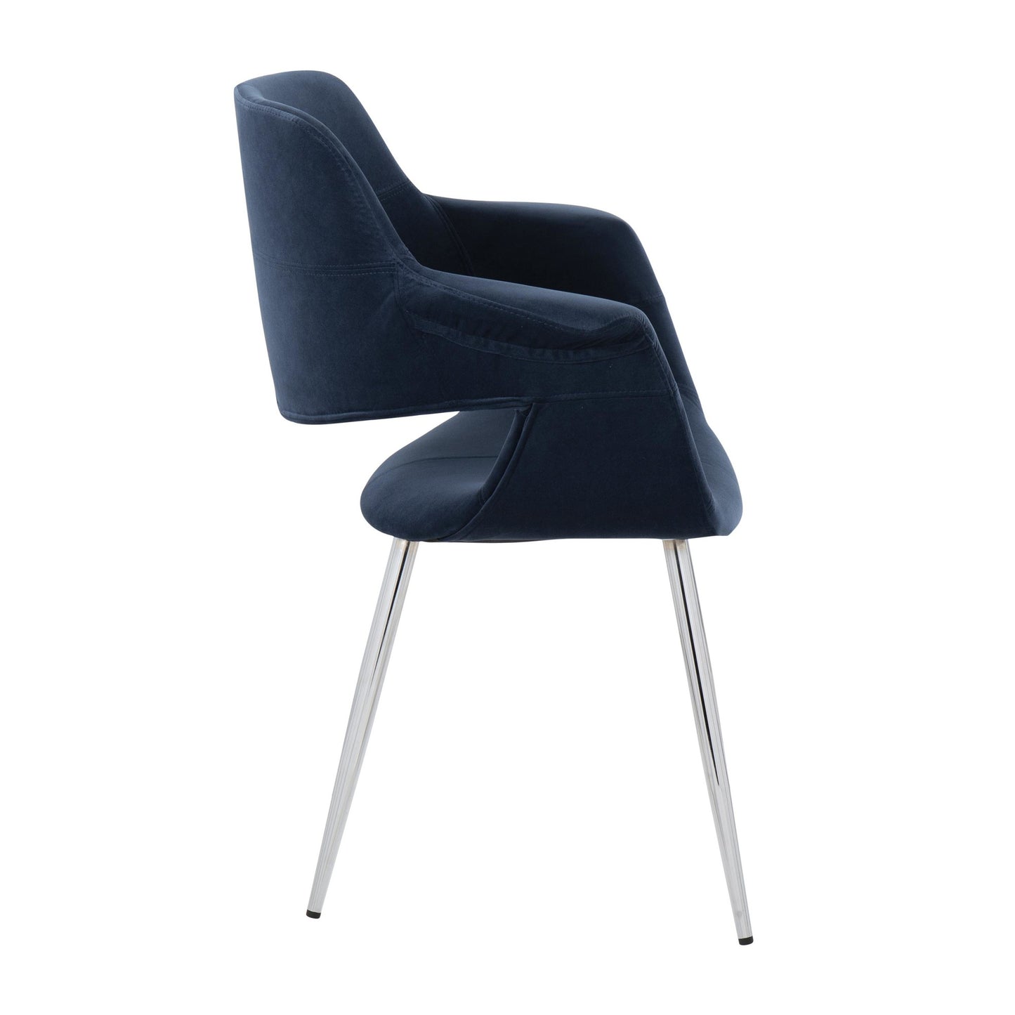 Vintage Flair Chair - Set of 2 Blue By LumiSource | Dining Chairs | Modishstore - 5