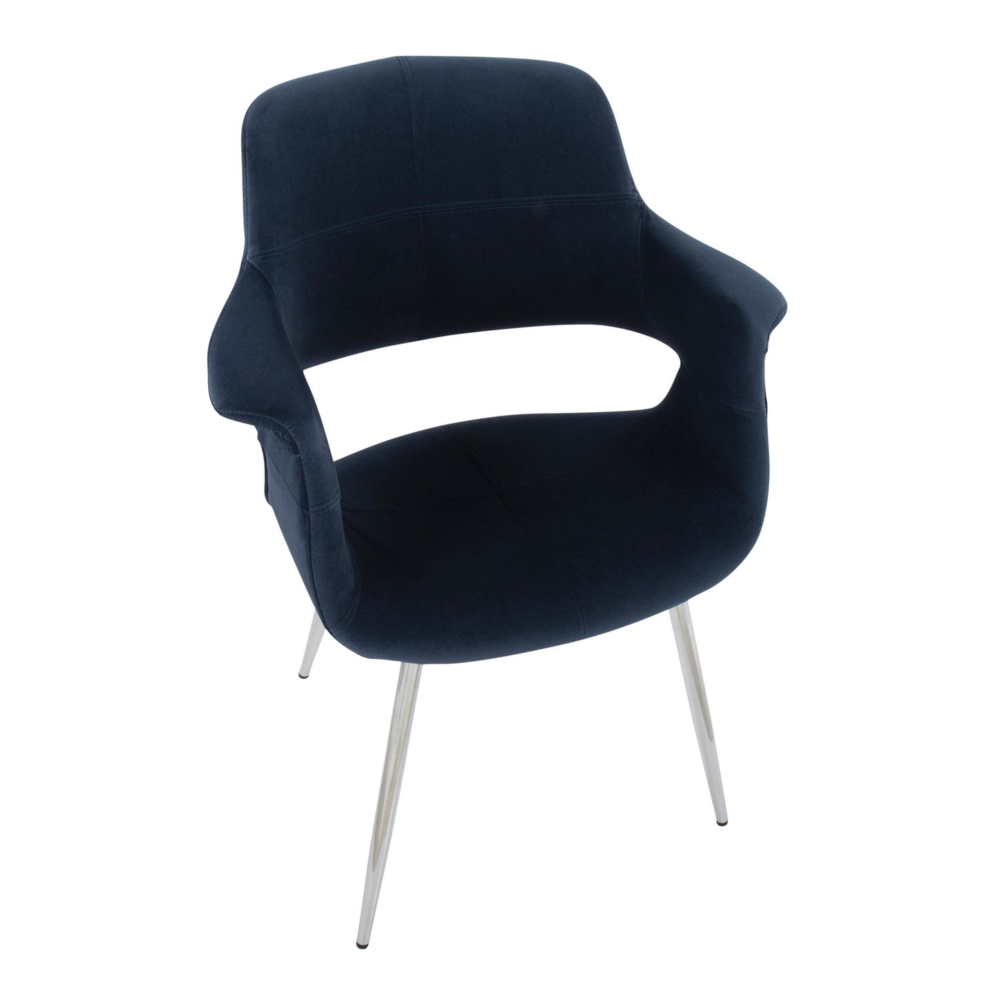 Vintage Flair Chair - Set of 2 Blue By LumiSource | Dining Chairs | Modishstore - 8