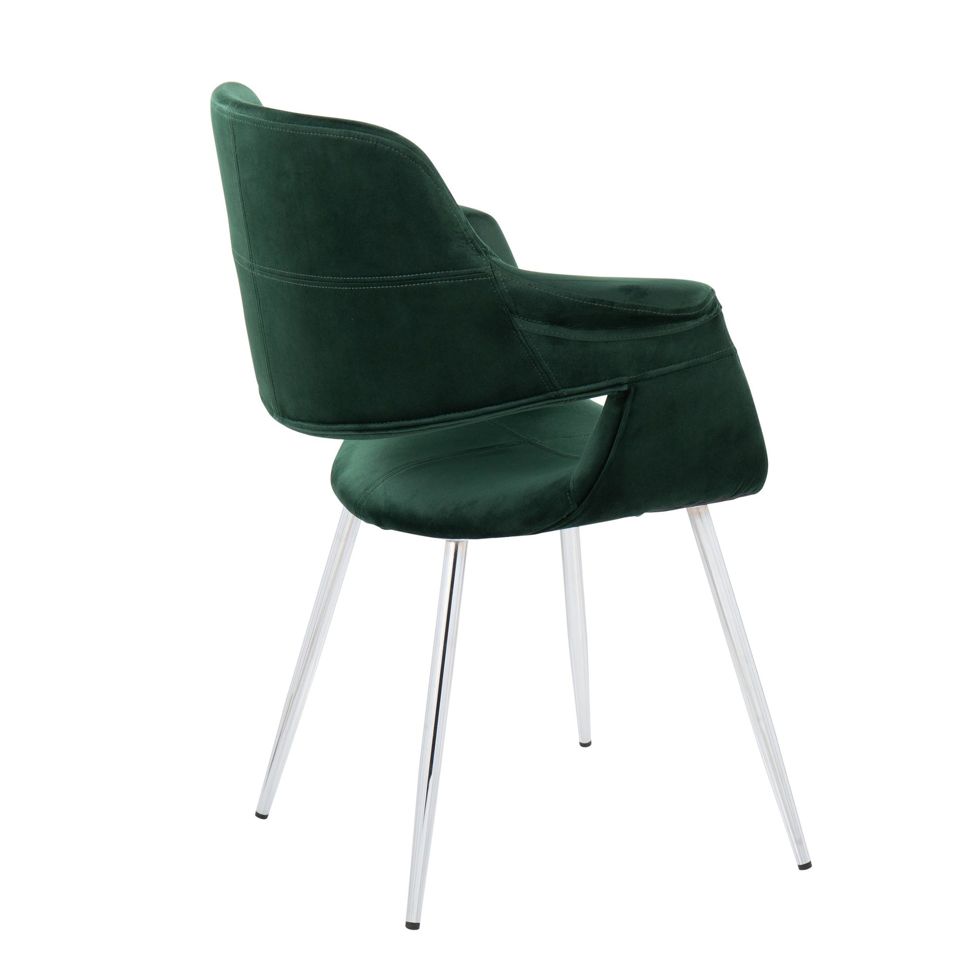 Vintage Flair Chair - Set of 2 Blue By LumiSource | Dining Chairs | Modishstore - 21