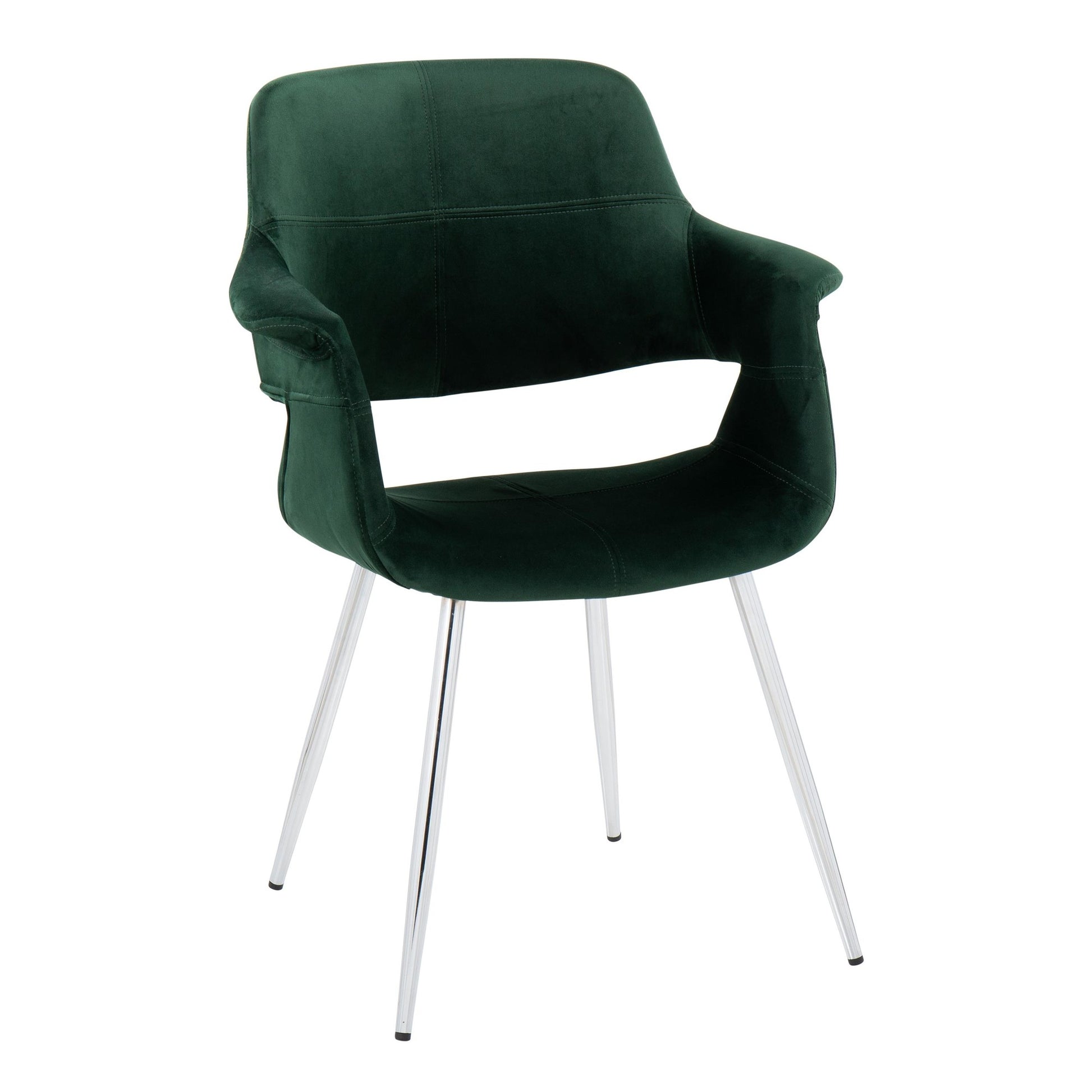 Vintage Flair Chair - Set of 2 Blue By LumiSource | Dining Chairs | Modishstore - 19