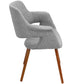 Vintage Flair Chair By LumiSource - CHR-JY-VFL LGY | Dining Chairs | Modishstore - 6
