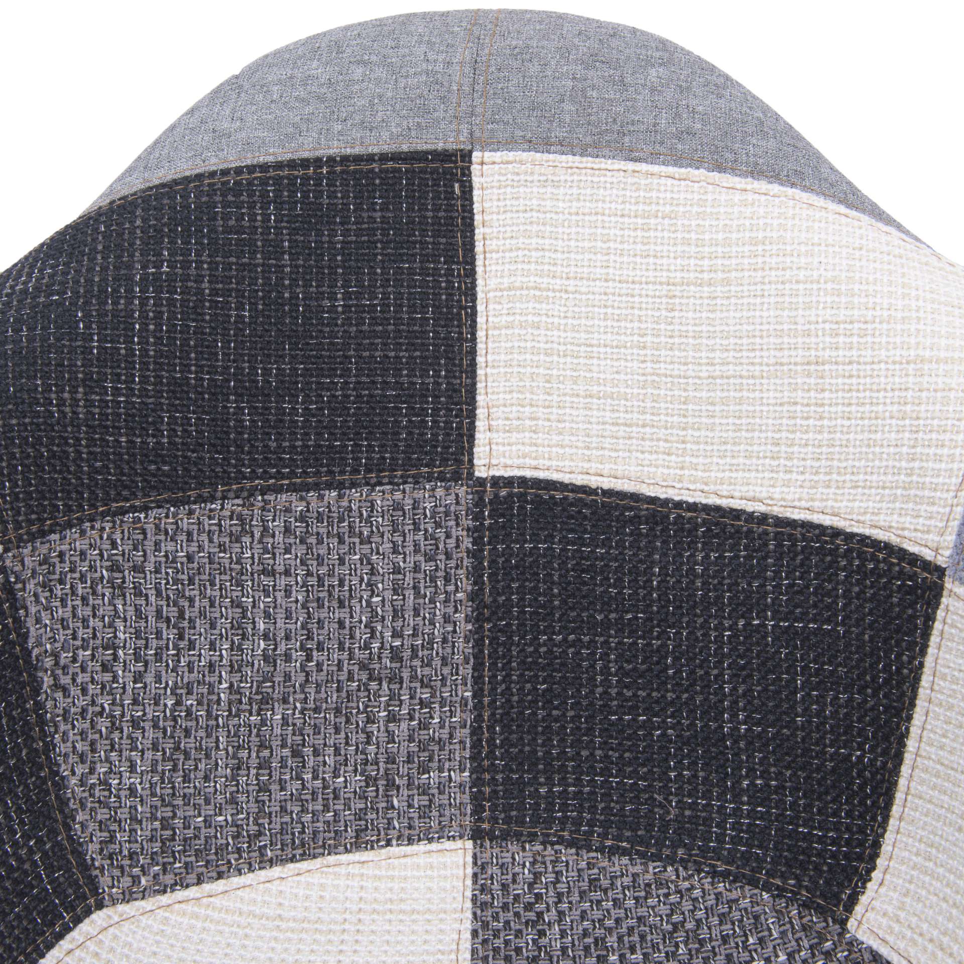 LeisureMod Willow Patchwork Fabric Eiffel Accent Chair - W24FC | Accent Chairs | Modishstore - 5