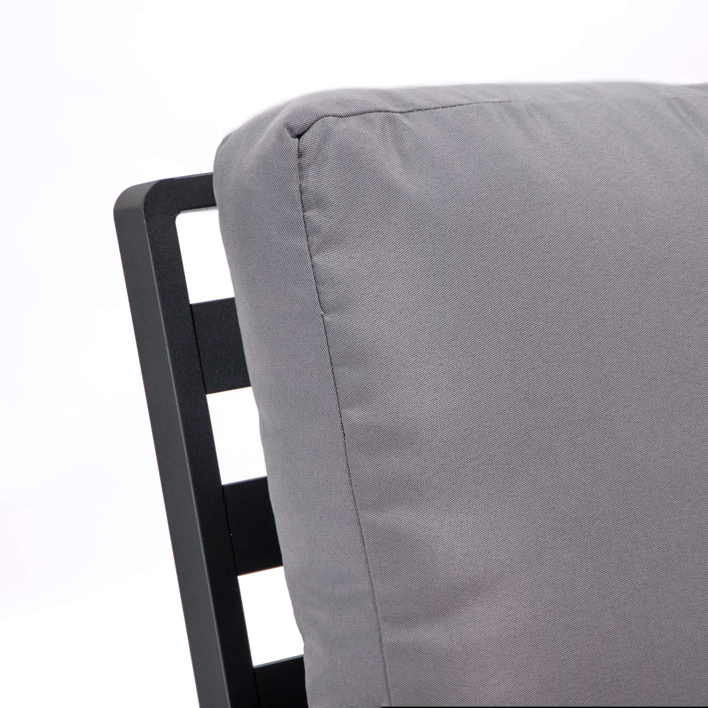 Leisuremod Walbrooke Modern Outdoor Patio Loveseat with Black Aluminum Frame and Removable Cushions For Patio and Backyard Garden | Outdoor Sofas, Loveseats & Sectionals | Modishstore - 25