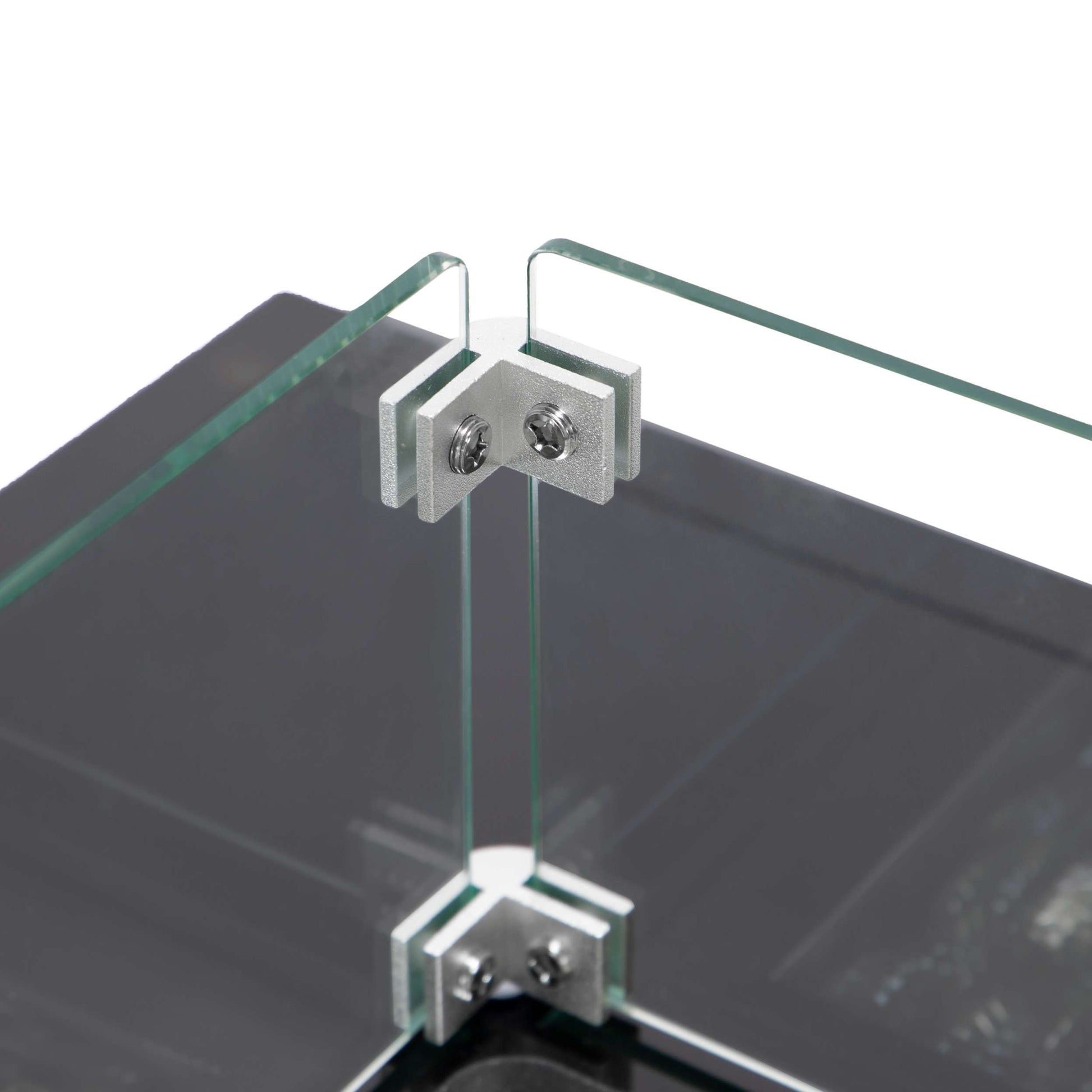 LeisureMod Walbrooke Modern Black Patio Conversation With Square Fire Pit With Slats Design & Tank Holder | Outdoor Sofas, Loveseats & Sectionals | Modishstore - 82