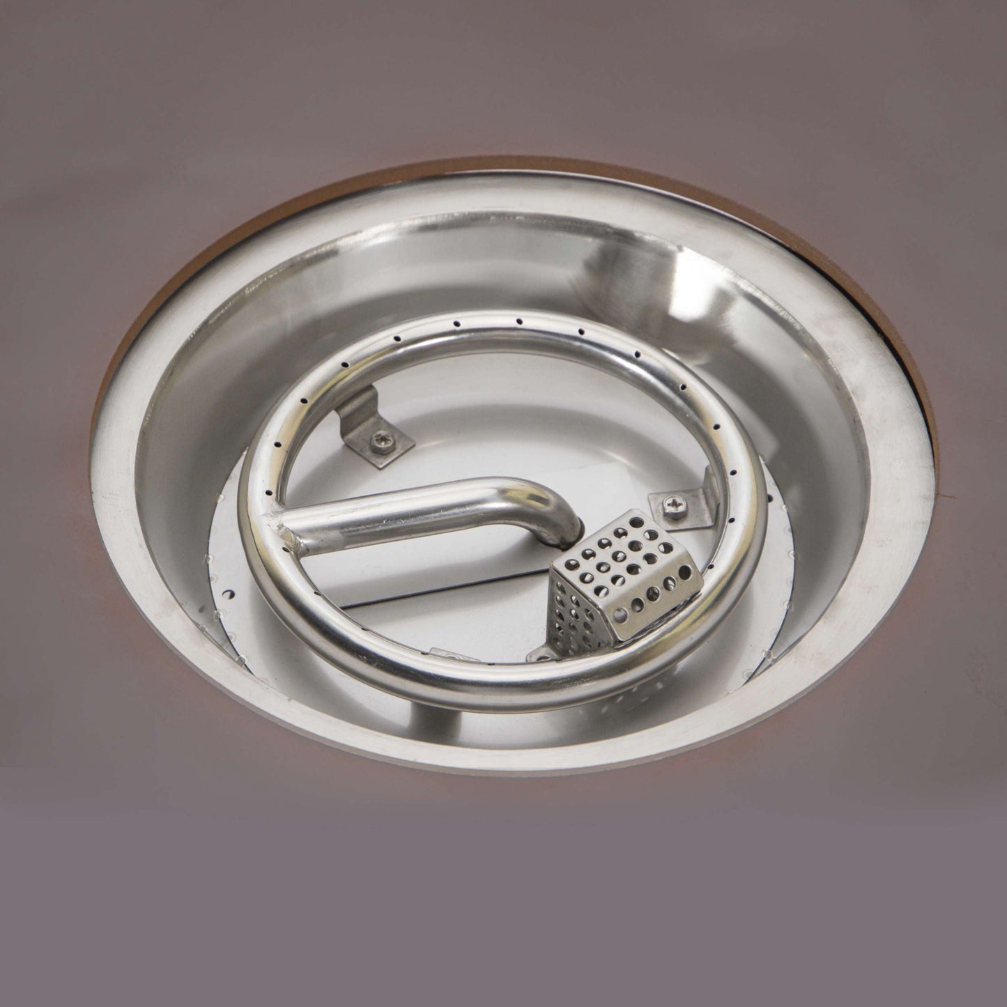 Leisuremod Walbrooke Outdoor Patio Aluminum Round Slats Design Fire Pit Side Table | FIRE PITS | Modishstore - 26