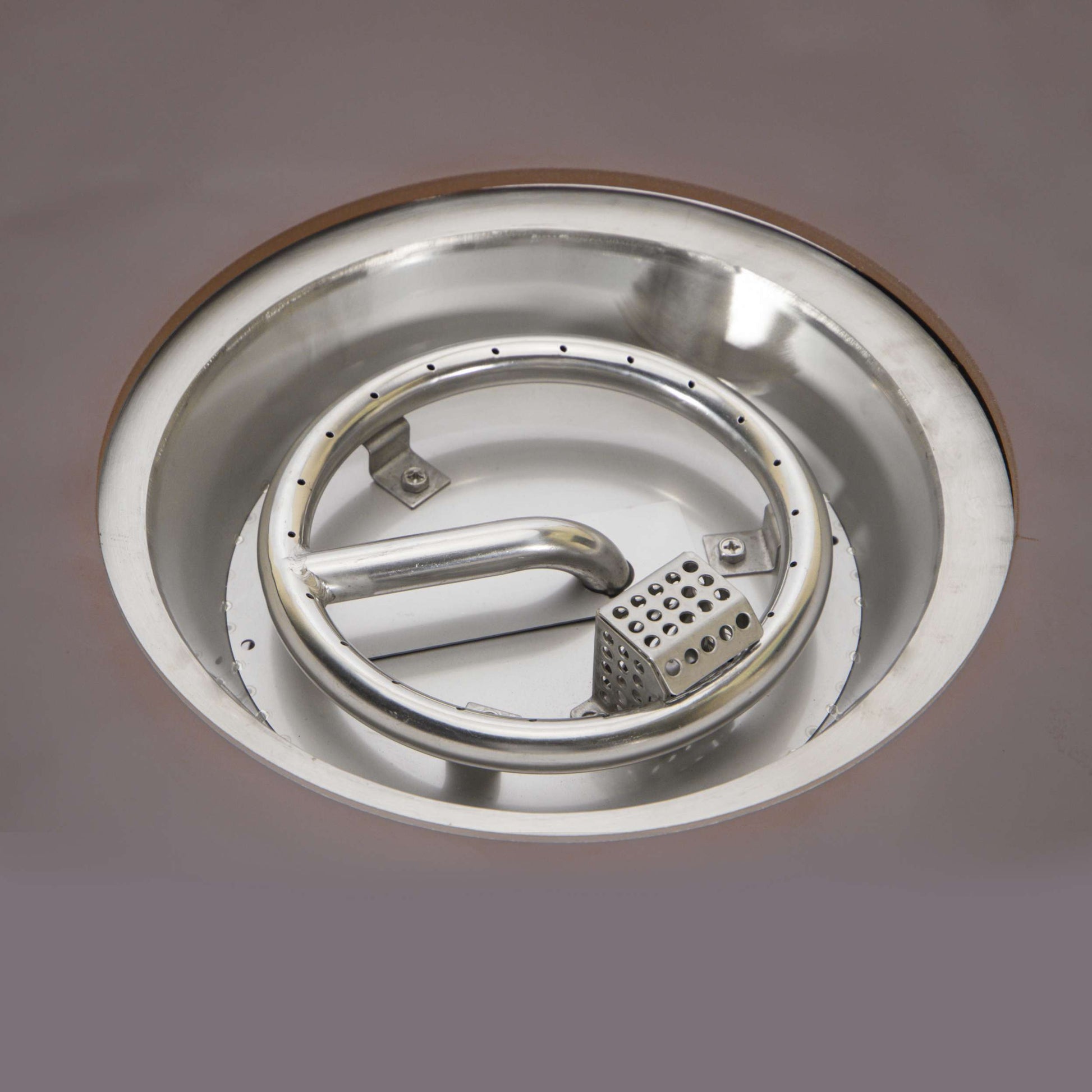 Leisuremod Walbrooke Outdoor Patio Aluminum Round Slats Design Fire Pit Side Table | FIRE PITS | Modishstore - 26