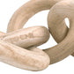 Wood Chain, 2 Link, Set of 2 By Gold Leaf | Sculptures | Modishstore - 9